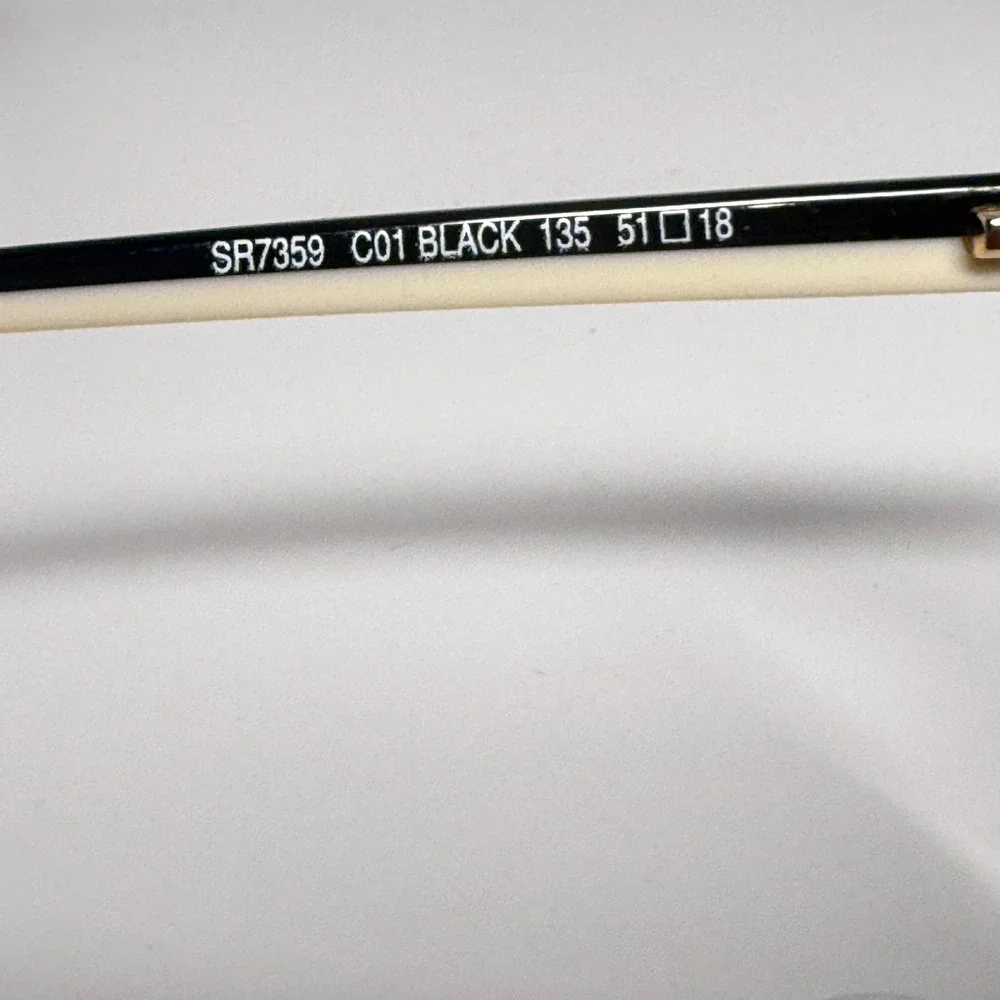 Sonia‎ Rykiel Paris SR7359 C01 Black Eyeglasses Frames 51-18-135 Made in France